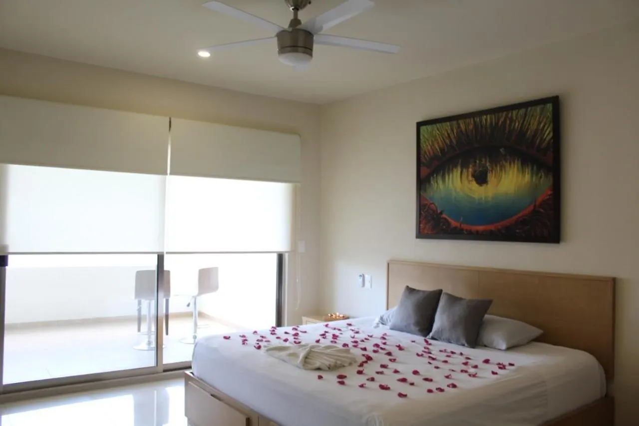 Modern Apartment In Playa Del Carmen 0*,